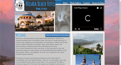 Desktop Screenshot of nosarabeachhotel.com
